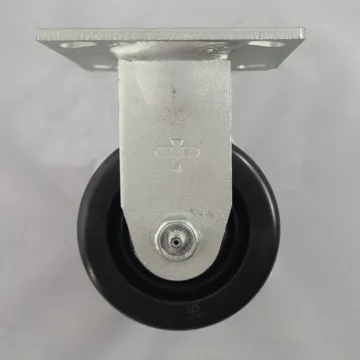 World Casters & Equipment Manufacturing 800 lb 4 in Phenolic Rigid Caster