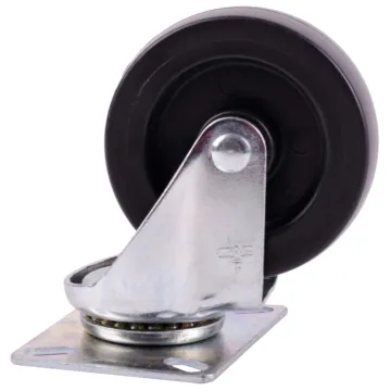 World Casters & Equipment Manufacturing 300 lb 4 in Polyolefin Swivel Caster