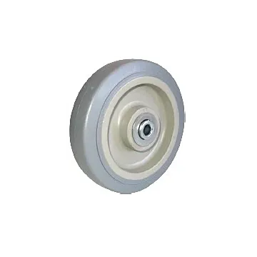 World Casters & Equipment Manufacturing 4 in 1-1/4 in 250 lb Plain Bore Wheel