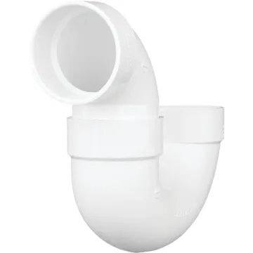 Charlotte Pipe PVC P-trap (White) 4 in.