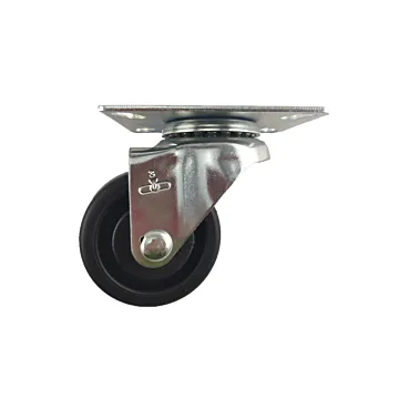 World Casters & Equipment Manufacturing 300 lb 3 in Polyolefin Swivel Caster