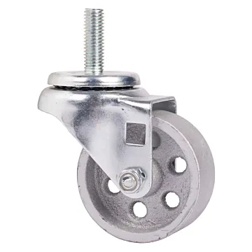 World Casters & Equipment Manufacturing 300 lb 3 in Steel Swivel Caster