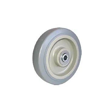 World Casters & Equipment Manufacturing 5 in 1 in 250 lb Plain Bore Wheel