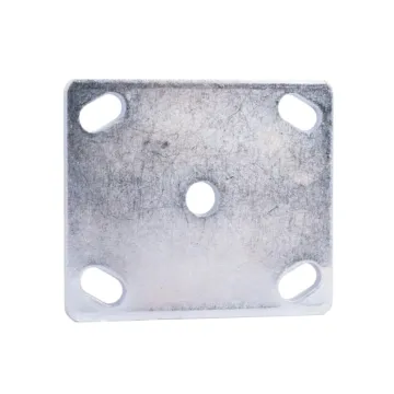 World Casters & Equipment Manufacturing 1-1/2 in 4 in 1/4 in Caster Weld Plate