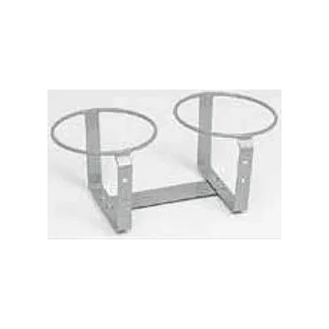 CK Manufacturing 10-1/2 in Size Powder Coated Double Pail Holder