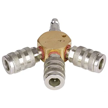 TRICPLR-03T1/4inNPT303StainlessSteelM-StyleTri-Coupler