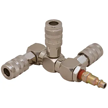 TRICPLR-03SWV1/4inNPT303StainlessSteelM-StyleTri-Coupler