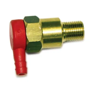 BE 1/2 in MPT x Plastic Hose Barb 145 psi Thermal Relief Valve