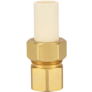 Homewerks 3/4 In. Slip x 3/4 In. FIP CPVC Transition Brass Union