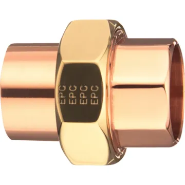 Mueller Streamline 3/8 In. C x C Solder-Joint Copper Union
