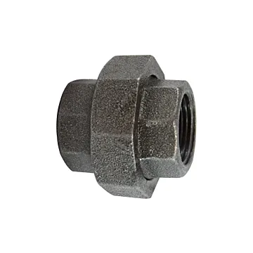 Malleable Black Iron Union  - 3 in.
