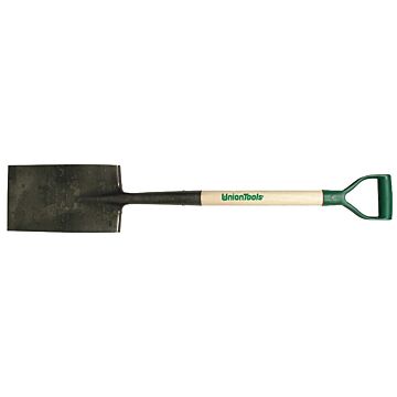 UnionTools Garden Spade with Wood Handle