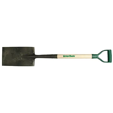 UnionTools Garden Spade with Wood Handle