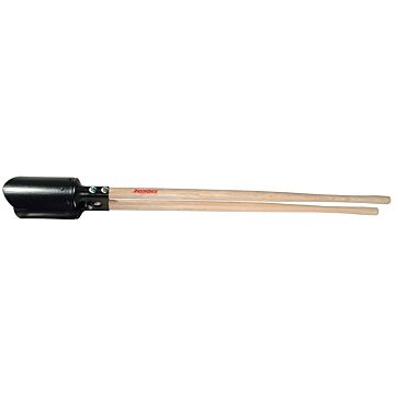 Razor-Back Post Hole Digger with Wood Handles