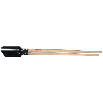 Razor-Back Post Hole Digger with Wood Handles