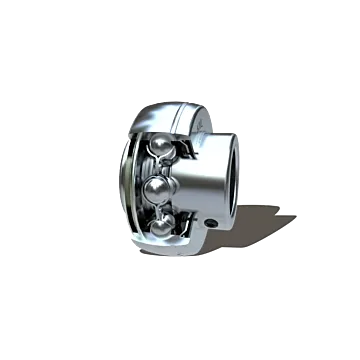 KML 1-1/4 in 62 mm 38 mm Greasable Insert Bearing