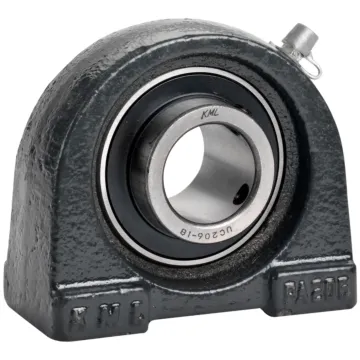 KML PILLOW BLOCK, TAPPED BASE, METRIC BOLT HOLES, NORMAL DUTY, SET SCREW TYPE - UCPA204-12 (3/4" DIA)