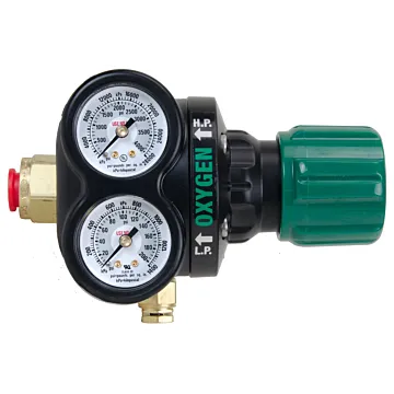 Victor Technology Victor®Model ESS32-60-540 EDGE™ Series 2.0 Heavy Duty/Medium Capacity Oxygen Single Stage Regulator, CGA-540