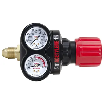 Victor Technology Victor®Model ESS32-15-510 EDGE™ Series 2.0 Heavy Duty/Medium Capacity Acetylene Single Stage Regulator, CGA-510