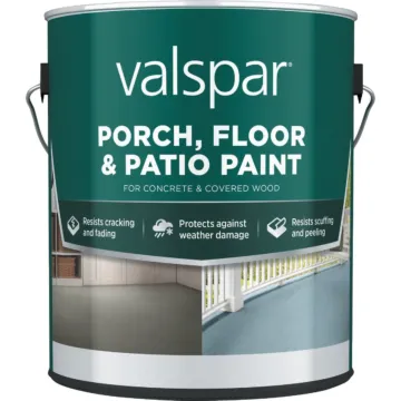 Valspar 1 Gal. Ultra White Latex Satin Porch, Floor & Patio Paint