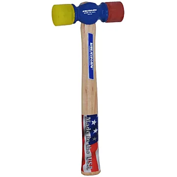 Vaughan 12 oz Red/Yellow/Blue 12-1/8 in Soft Face Hammer