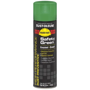 Rust-Oleum High Performance - V2100 System Enamel Spray Paint - Colors - Safety Green