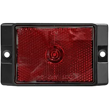 Peterson 16 V LED Red Rectangular Clearance Light