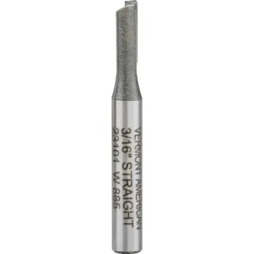 Vermont American Carbide Tip 3/16 In. Straight Bit