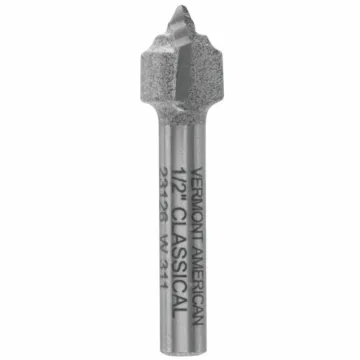 Vermont American 1/2 In. x 1/2 In. Classical 1/4 Shank