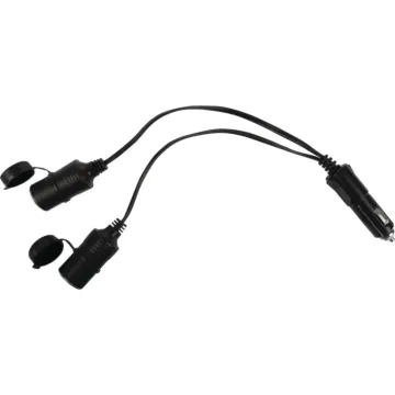Custom Accessories Double Outlet Lighter Adapter 12V