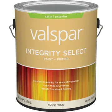 Valspar Integrity Select Exterior Paint & Primer (Satin - White) 1 gal