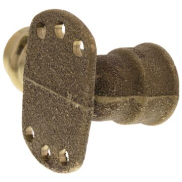 3/4 x 3/4 in FNPT 90 deg Wall Plate Drop Eared Elbow