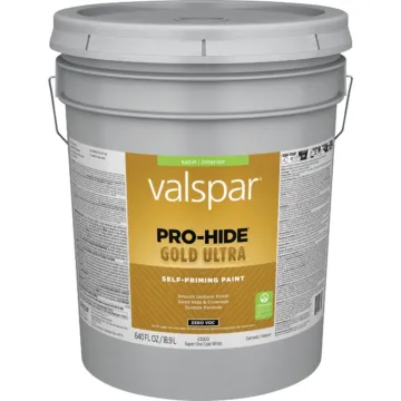 Valspar Pro-Hide Gold Ultra Interior Wall Paint (Satin - Super-One Coat White) 5 gal
