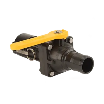 Banjo 150 psi Poly 2 in and 3 in Bolted Full Port Easy-Fill Valve