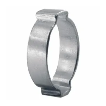 3/8 in Fits Pipe Size Steel Zinc Plated 2-Ear Hose Clamp
