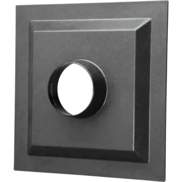SHOP FOX ABS Plastic 12-1/4 in x 12-1/4 in Table Saw Dust Hood