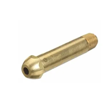 Western Enterprises® 1/4 in NPT 3 in L Brass Regulator Inlet Nipple
