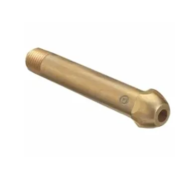 Western Enterprises® 1/4 in NPT 3-1/2 in L Brass Regulator Inlet Nipple