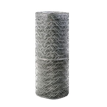 2" x 24" H. Hexagonal Wire Poultry Netting
