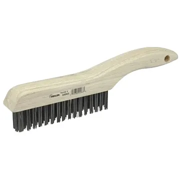 Weiler Hand Wire Scratch Brush w/ Shoe Handle