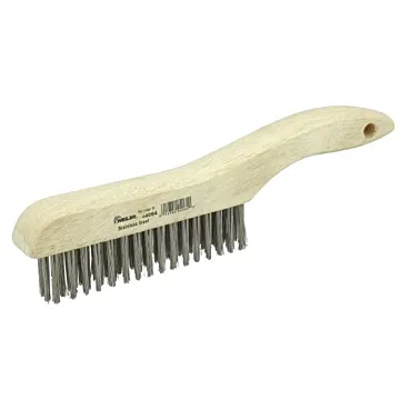 Weiler Hand Wire Scratch Brush w/ Shoe Handle