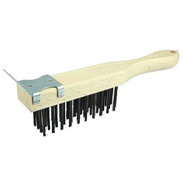 Weiler Hand Wire Scratch Brush w/ Scraper