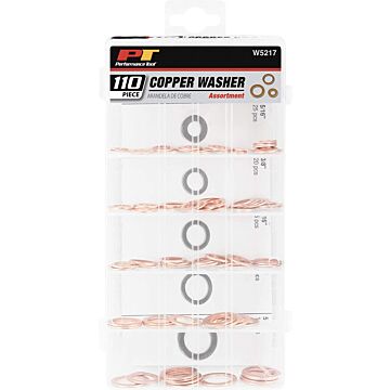1/4 in 5/16 in 3/8 in 1/2 in 5/8 in Copper Washer Assortment