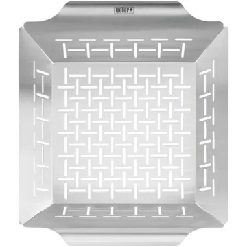 Weber Large Stainless Steel Vegetable Basket