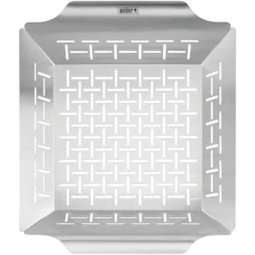 Weber SS Deluxe Grilling Basket - L