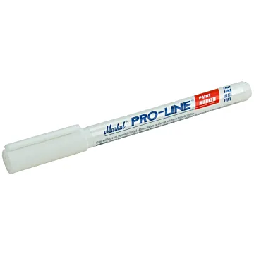 Markal 1/16 in White Liquid High Visibility Paint Marker