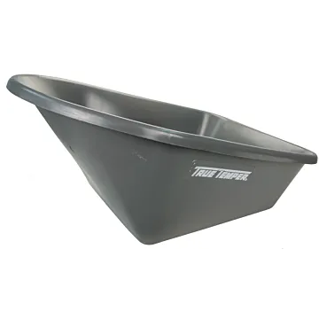 TRUE TEMPER 6 Cu. Ft. Poly Wheelbarrow Replacement Tray