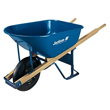 Jackson AMES Jackson® M6T22BB 6 cu-ft 16 in Steel Contractor Wheelbarrow