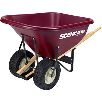 SCENIC ROAD™ 10 Cu. Ft. 800lb Poly Wheelbarrow