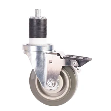 World Casters & Equipment Manufacturing 275 lb 4 in Swivel Caster